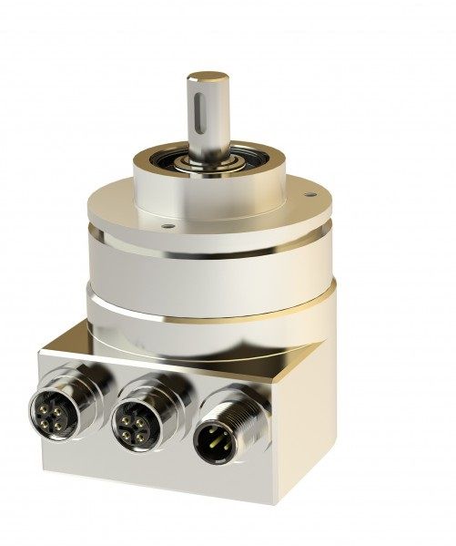 Key features of TRK / S3 SIL2 series:

7 housing sizes : 58 mm, 64 mm, 65 mm, 66 mm, 90 mm, 105 mm, 125 mm;
Resolution: up to 8,192 pulses per revolution;
Contactless, wear-free sensor system according to the Hall principle;
High vibration and shock resistance thanks to the robust mechanical design;
Safe position and safe speed signal;
SIL2 (Safety Integrity Level) certificate;
Protection class: up to IP 69K;
Option: Draw wire version with integrated encoder: TRK125-D;
Programmable via EtherCAT;