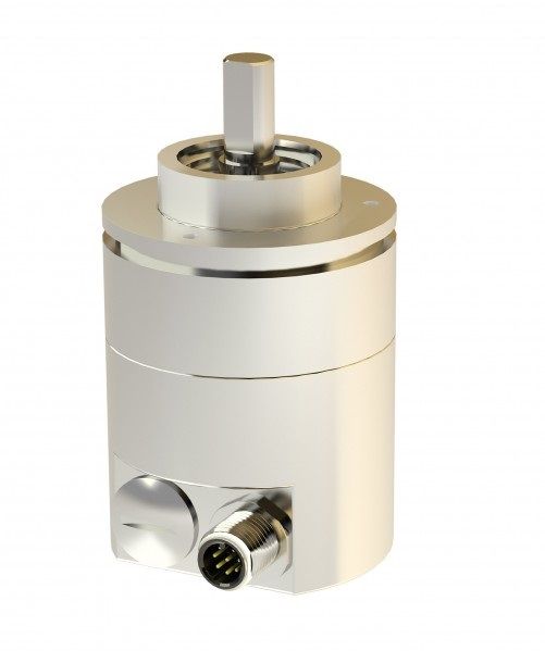 Key features of HBE series:

2 sizes: 58 mm, 65 mm;
Robust design for rough applications with high resolution requirement such as crane technology, construction machines and special engineering;
High vibration and shock resistance thanks to the compact mechanical design;
Resolution < 22 bit/360°;
Protection type IP 66