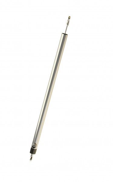 IWE260 series:

Measuring strokes: 80 mm, 170 mm, 240 mm, 360 mm;
Contactless, robust sensor system
Infinite resolution, no hysteresis
Digital interface SSI
Resolution 12 Bits / natural binary
Gauge with spring return up to 100 mm
Protection class IP 66